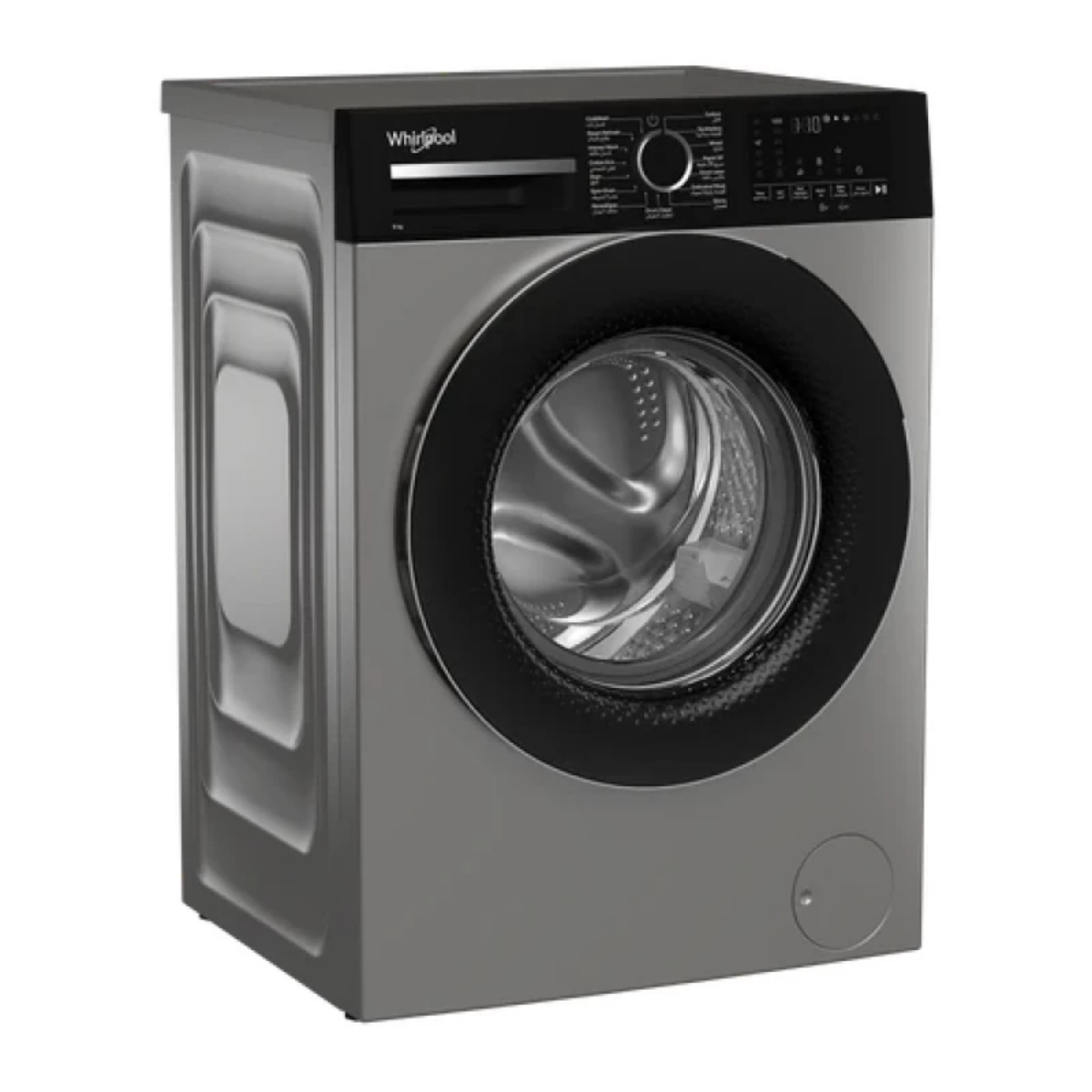 Whirlpool Front Load Washing Machine A+++, 8KG, 1200RPM, Silver