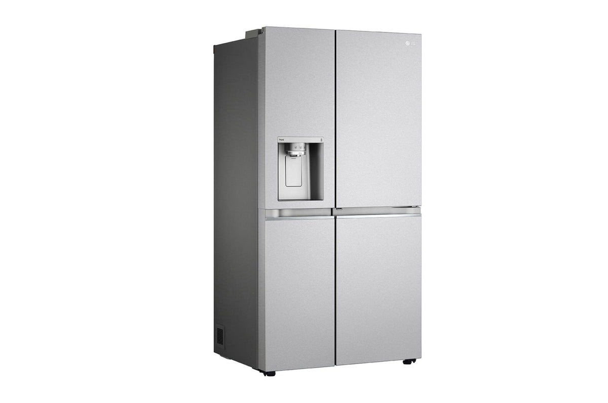 LG Side by Side Refrigerators, 674Lit, Linear Compressor, Door in Door, Silver