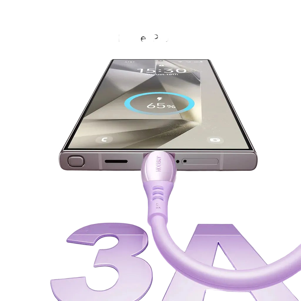 Joyroom SA59 Charging Cable, 1.2M Fast Charging, Purple