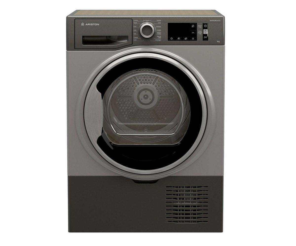 Ariston Dryer Heat Pump Condenser A+++, 9KG, 15Programs, Manhattan Grey