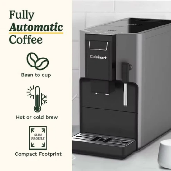 Cuisinart Fully Automatic Espresso Machine, 1.5Lit, 1690Watts, Black