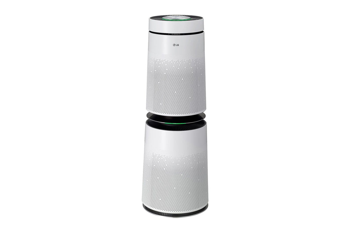 LG Air Purifier, Puri Care Double Booster, White