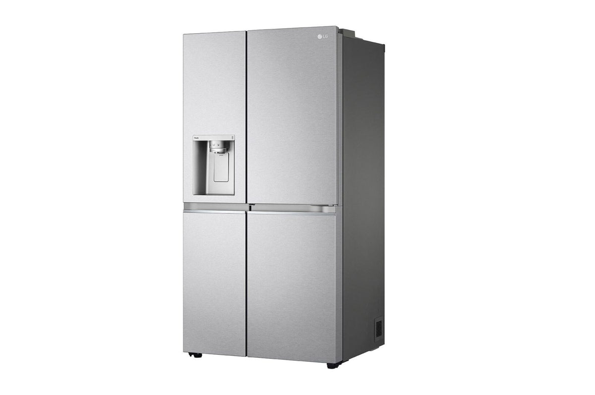 LG Side by Side Refrigerators, 674Lit, Linear Compressor, Door in Door, Silver