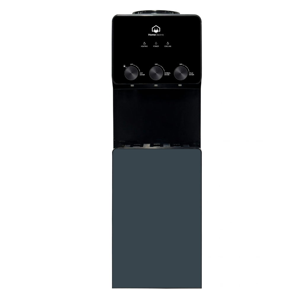 Home Electric Water Dispenser, Hot & Cold, 590Watts, Black