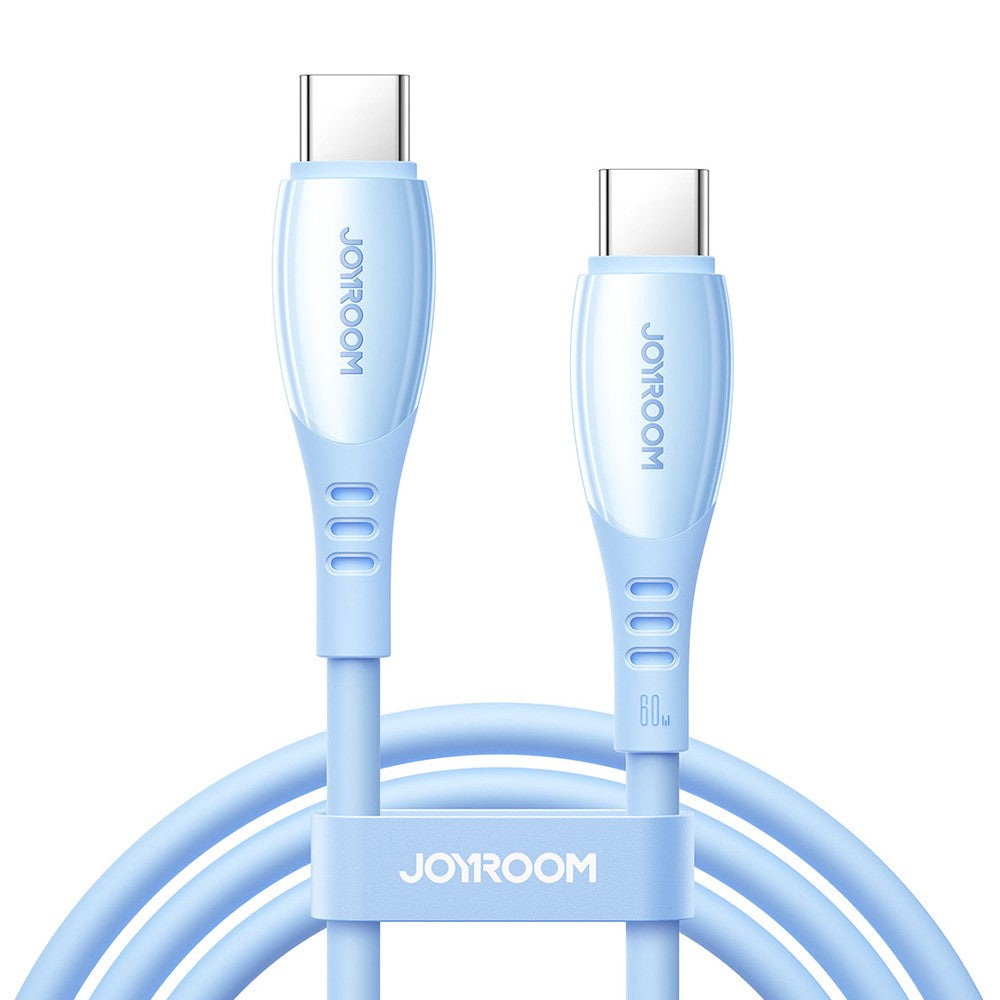 Joyroom SA59 Series Type-C to Type-C Cable, Fast Charging & Data Sync, Blue