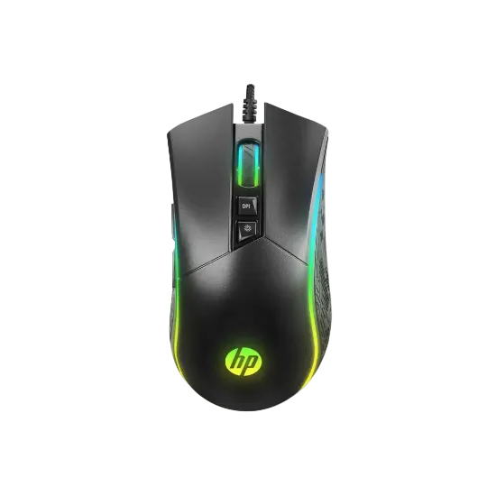 HP Wired Gaming Mouse, Black