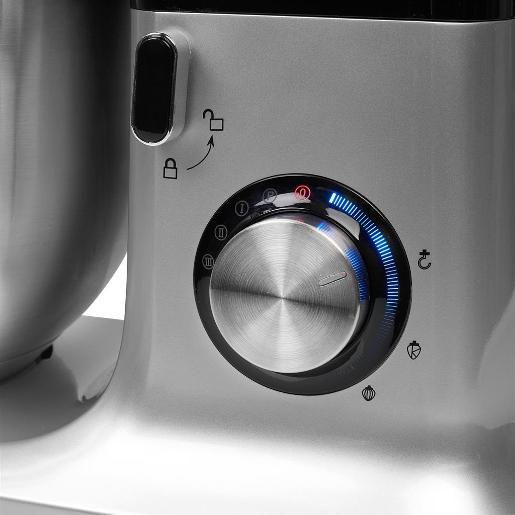 01.220131.01.001/Princess kitchen machine 8 L stainless steel mixing bowl stepless speed power 1200 2000 / 8L / 3