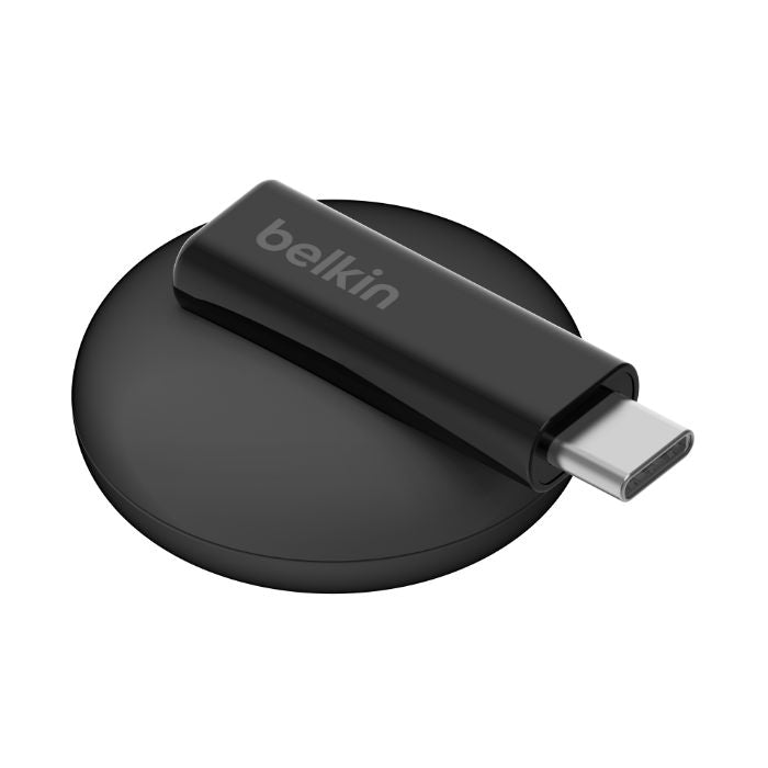 Belkin Boost Charge Pro-Portable USB-C, Fast Charger Dongle for Apple Watch, Black