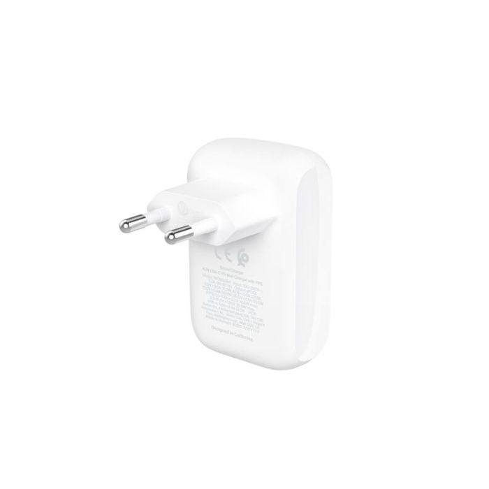 Belkin Wall Charger Boost Charge with PPS, 42Watts, USB-C & USB-A, White