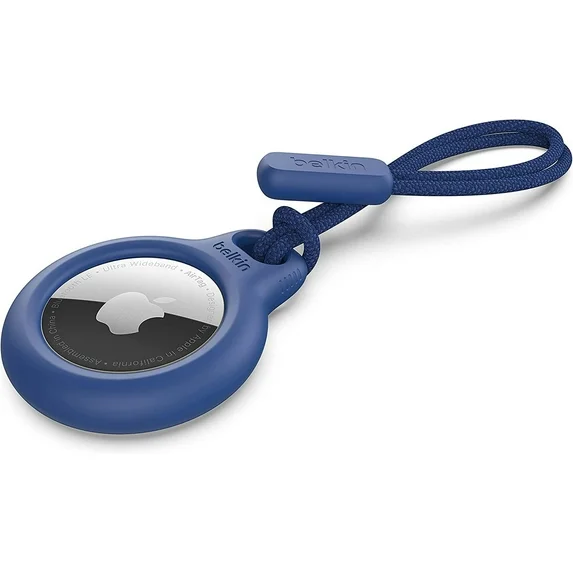 Belkin Secure Holder with Strap for Air Tag, Blue