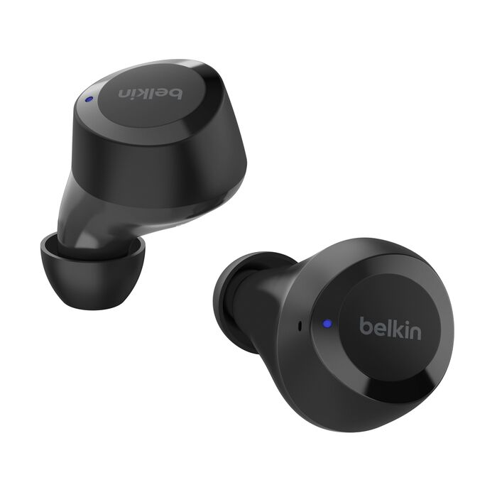 Belkin Sound Form Bolt True Earbuds, Wireless, Black