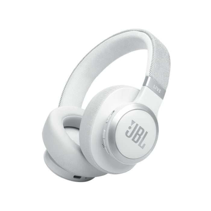 JBL Over-Ear Headphones, Noise Cancelling, White