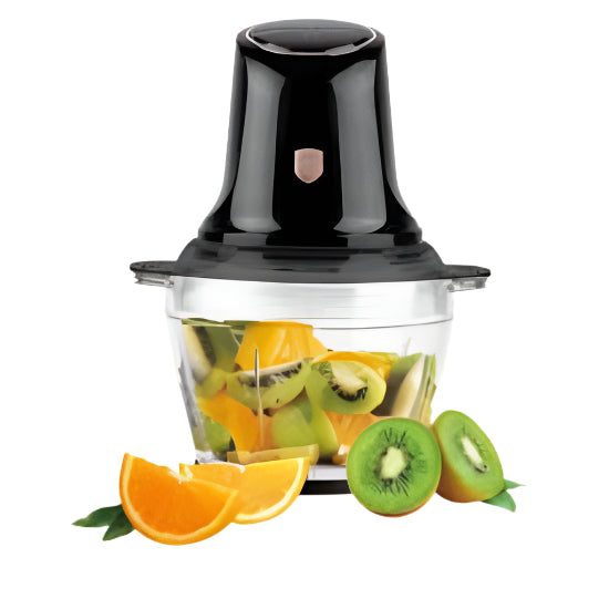 Belinger Haus Multi Chopper with Glass Bowl, 500Watts, Black