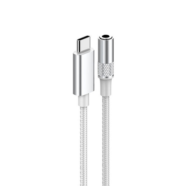 Ldnio Audio Chip Cable to Type-C, Grey