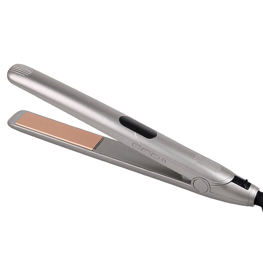 Enzo Hair Straightener, 600Watts, Titanium Silver