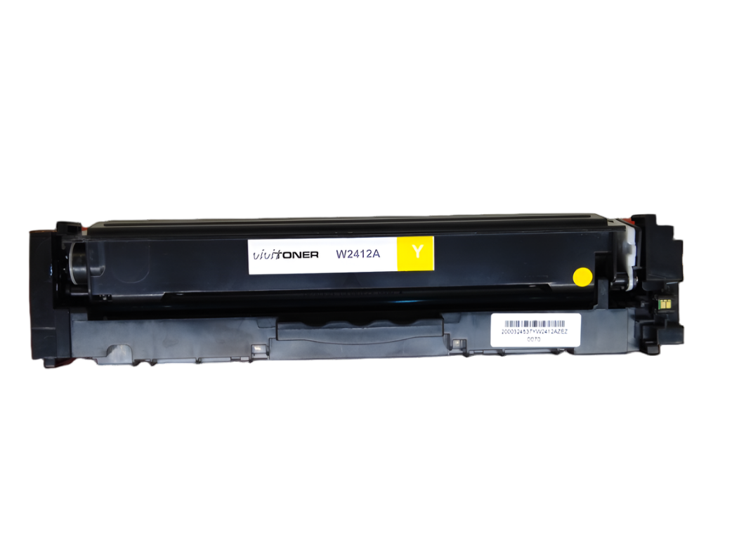 Vivit Ink Toner W2412A, Yellow with Chip