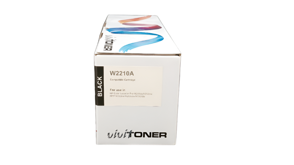 Vivit Ink Toner W2210A 207A & 206, Black with Chip
