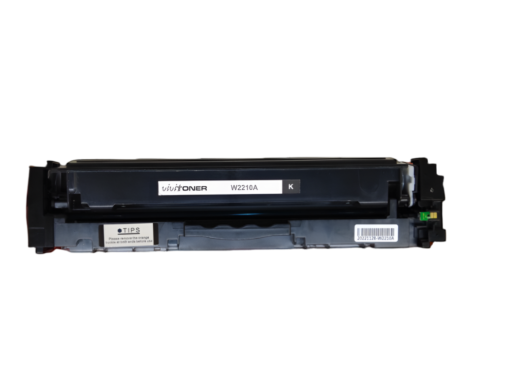Vivit Ink Toner W2210A 207A & 206, Black with Chip