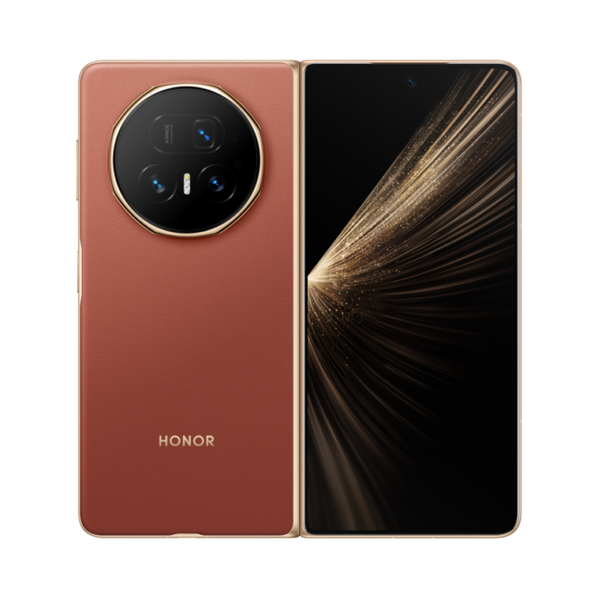 Honor Magic V5, Internal screen 7.95Inch & External screen 6.43Inch, 16GB & 512GB, Reddish Brown