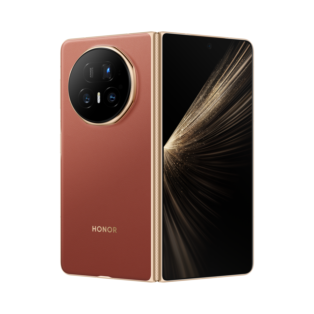 Honor Magic V5, Internal screen 7.95Inch & External screen 6.43Inch, 16GB & 512GB, Reddish Brown