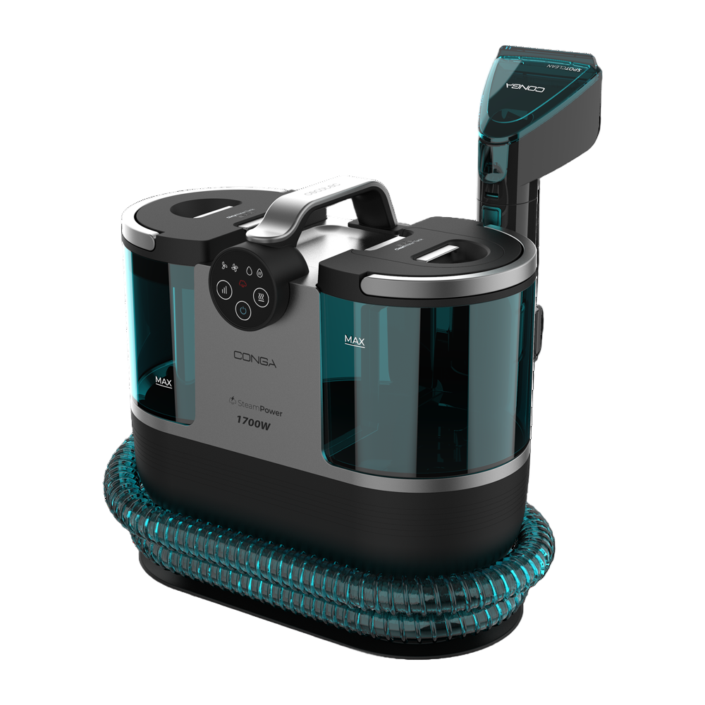 Cecotec Conga Carpet & Spot Vacuum Clean Steam, 1.6Lit, 1700Watts, Green