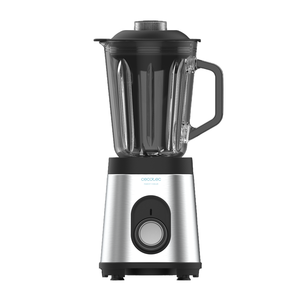 Cecotec Inox Blender, 2Lit, 1800Watts, Black Titanium