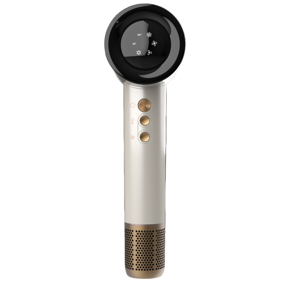 Cecotec Ioni Care Rock Star Nano Ion Tech, Hair Dryer with Plasma Technology, Champagne