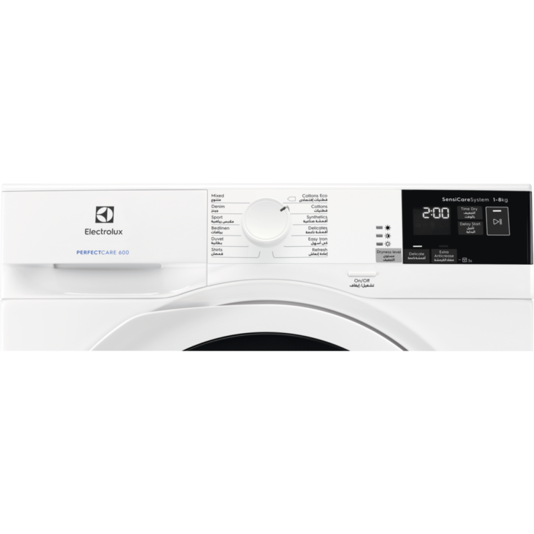 Electrolux Condenser Dryer Drum, Soft Drum, 8KG, White