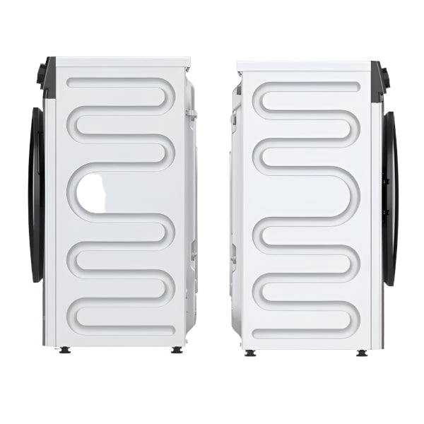 Samix Front Load Washing Machine A+++, 8KG, 1400RPM, White