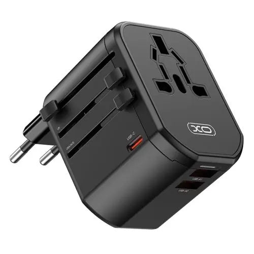 XO Universal Travel Charging, 20Watts, Black
