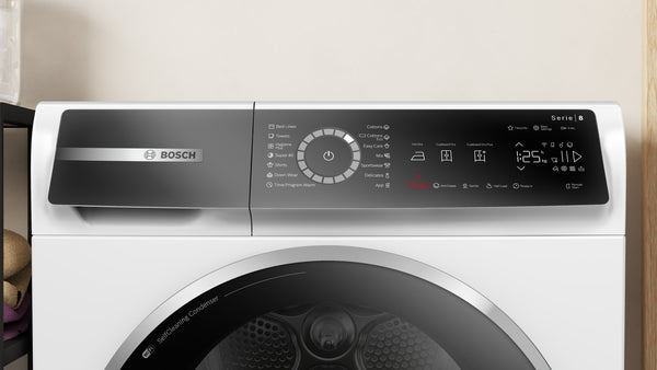 Bosch Heat Pump Dryer A++, 9KG, White