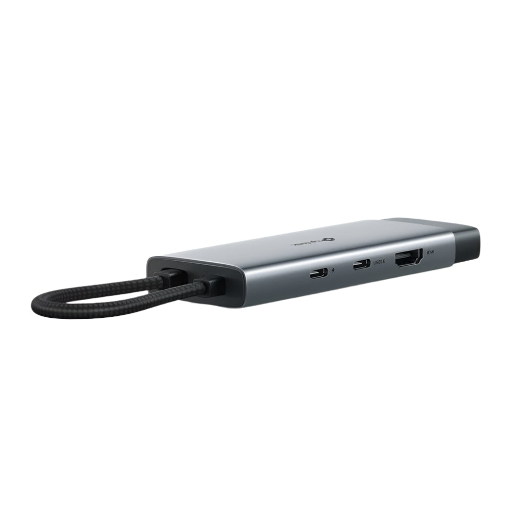 Tp-link USB Type-C 7-Port Hub & 9 in 1 USB-C Hub, Powerful 100Watts, Fast Charging, Grey