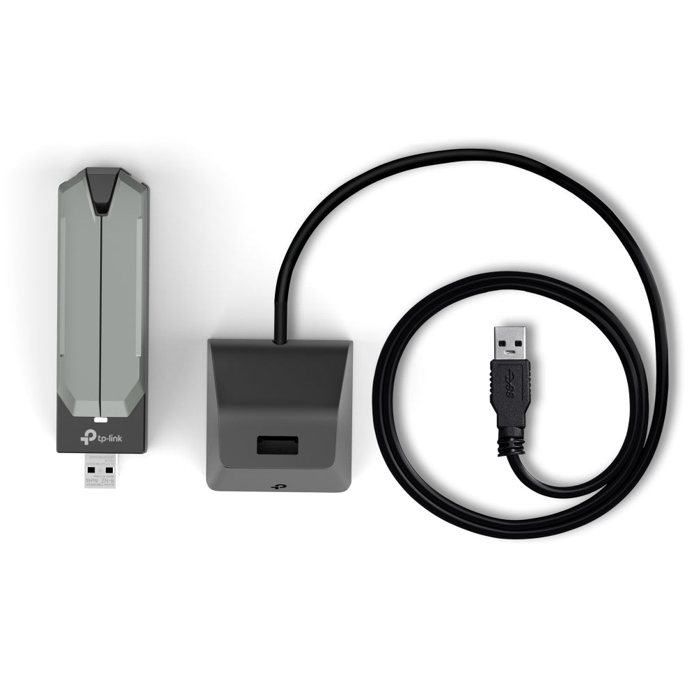 Tp-Link Wireless USB Adapter, WiFi 7 High Gain, Grey