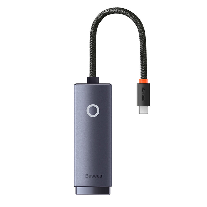 Baseus Lite Series Ethernet Adapter Type-C & Lan Port, Grey