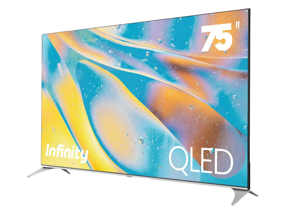 G-Guard LED TV 75Inch, Smart Google licensed TV, QLED, 3HDMI & 2USB, HDR10+